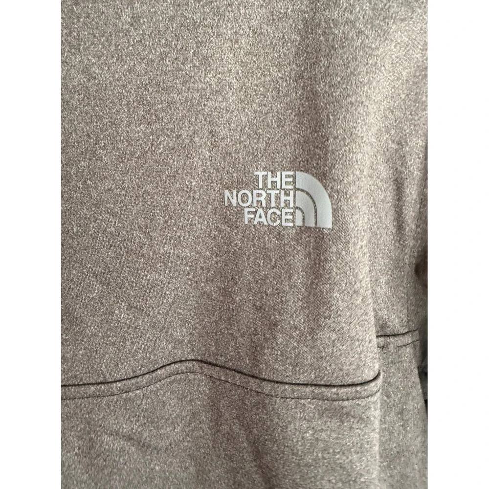 The‎ North Face Men's Grey Fleece 1/4 Zip Pullover Sweatshirt M/M